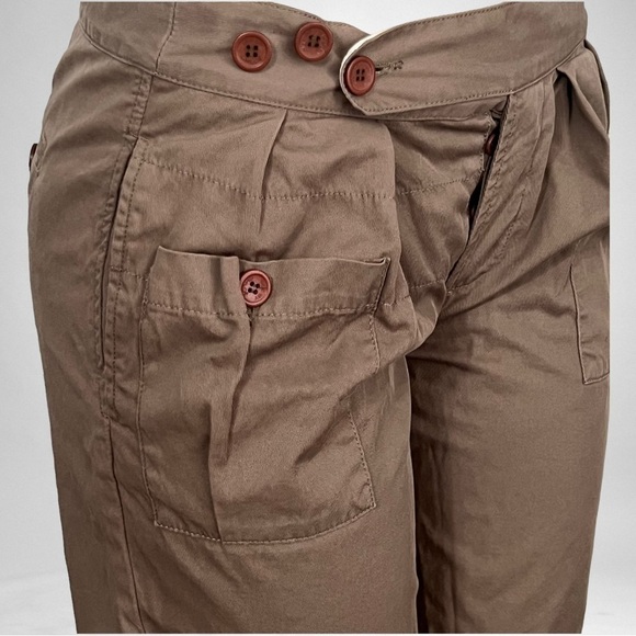 See By Chloe khaki Shorts SZ 4 - Picture 6 of 10